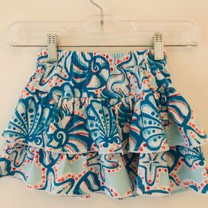 4T Gymboree Seashell Skirt Shorts (skort)